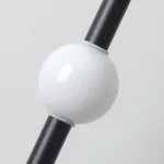 Подвесной светильник broom ORION GLOBE LIGHT Black D L900 современного дизайна
