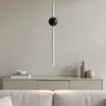 Подвесной светильник broom ORION GLOBE LIGHT Black A L900 современного дизайна