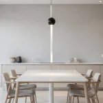 Подвесной светильник broom ORION GLOBE LIGHT Black A L900 современного дизайна
