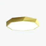 Потолочный светильник GEOMETRIC A D40 Yellow в лаконичном строгом стиле