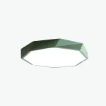 Потолочный светильник GEOMETRIC A D30 Green  в лаконичном строгом стиле