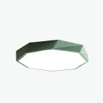 Потолочный светильник GEOMETRIC A D40 Green  в лаконичном строгом стиле