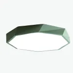 Потолочный светильник GEOMETRIC A D60 Green в лаконичном строгом стиле