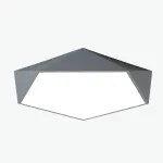 Потолочный светильник GEOMETRIC B D52 Grey  в лаконичном строгом стиле