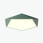 Потолочный светильник GEOMETRIC B D42 Green  в лаконичном строгом стиле