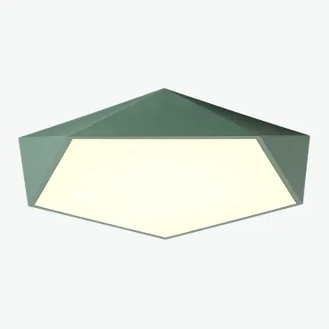 Потолочный светильник GEOMETRIC B D52 Green