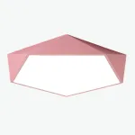 Потолочный светильник GEOMETRIC B D52 Pink в лаконичном строгом стиле