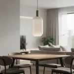 Подвесной светильник Ferm Living Opal Lamp C со стеклянным плафоном