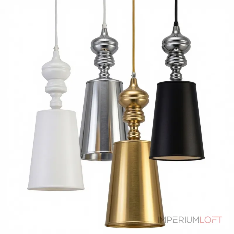 Подвесной светильник Josephine Pendant Lights D18 Black с оригинальным плафоном