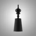 Подвесной светильник Josephine Pendant Lights D23 Black с плафоном оригинальной формы