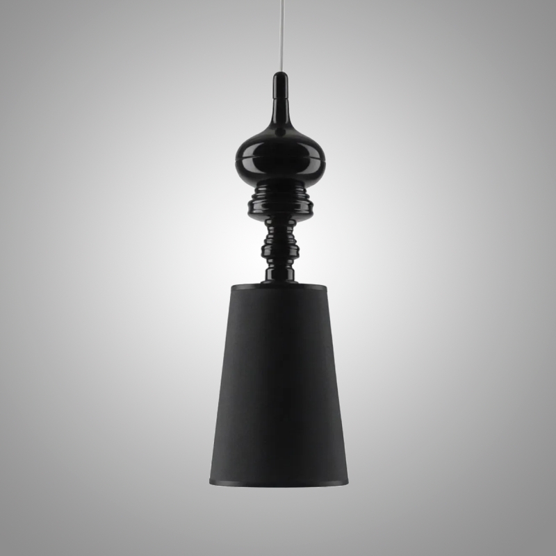 Подвесной светильник Josephine Pendant Lights D23 Black с плафоном оригинальной формы Подвесной светильник Josephine Pendant Lights D23 Black с плафоном оригинальной формы