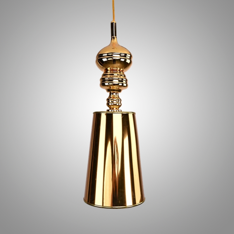 Подвесной светильник Josephine Pendant Lights D23 Gold с плафоном оригинальной формы Подвесной светильник Josephine Pendant Lights D23 Gold с плафоном оригинальной формы