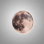 Настенный светильник COSMOS B ЛУНА D30 Трёхцветный свет в космической теме