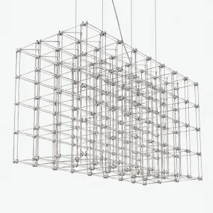 Подвесная люстра Quasar Cosmos Square LED pendant light 72/80/160
