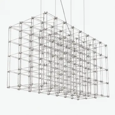 Подвесная люстра Quasar Cosmos Square LED pendant light 72/80/160