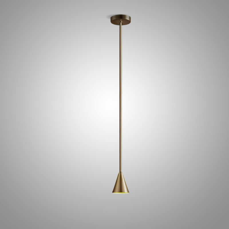 Подвесной светильник FALD A Brass H150 Подвесной светильник FALD A Brass H150