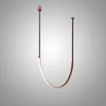 Подвесной светильник ASGEIR Brown L80