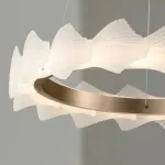 Кольцевые люстры и светильники NIAL RING D40