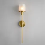 Настенный светильник Aurel Copper со стеклянным плафоном ImperiumLoft