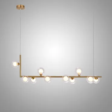 Подвесной светильник LINDA LONG P10 Gold Double