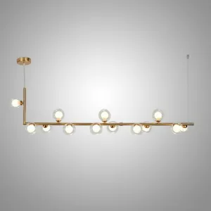 Подвесной светильник LINDA LONG P13 Gold Double