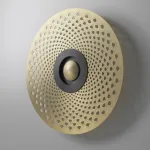 Настенный светильник PLANCHET B с ажурным металлическим плафоном