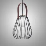 Подвесной светильник EKER Black c оригинальным плафоном