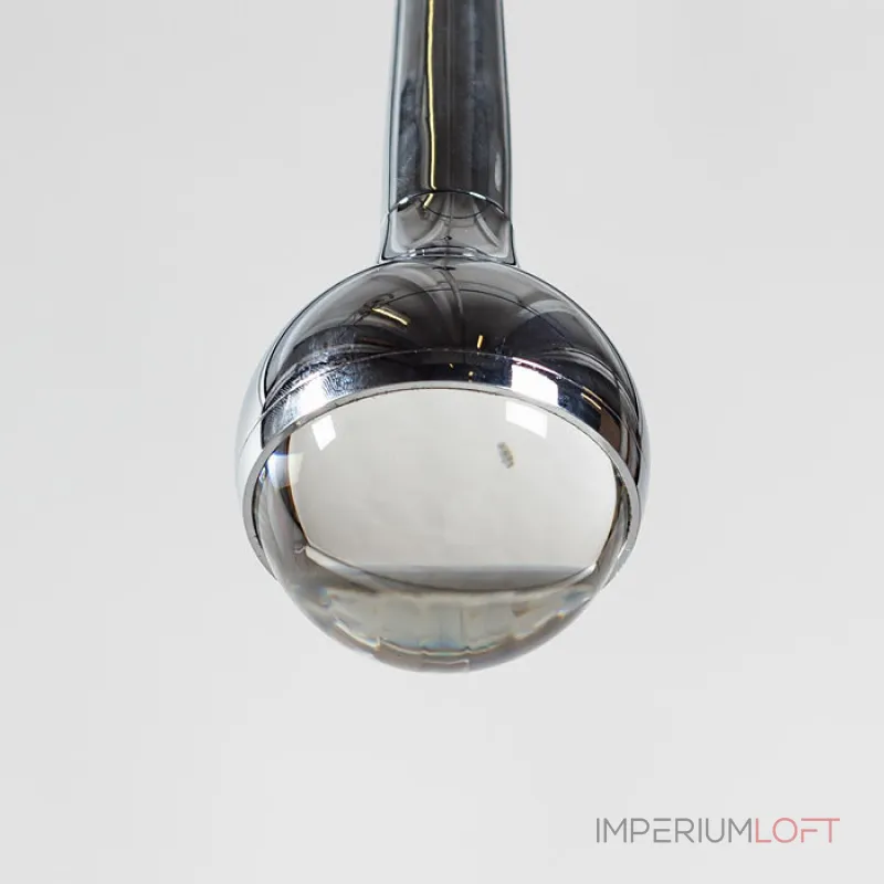 Подвесной светильник Falling Up Pendant Light Silver с лаконичным плафоном