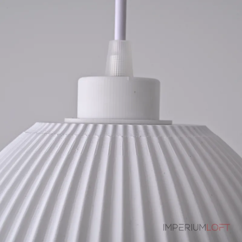 Подвесной светильник Ribbed Dome с рифлёным плафоном от Vinsa