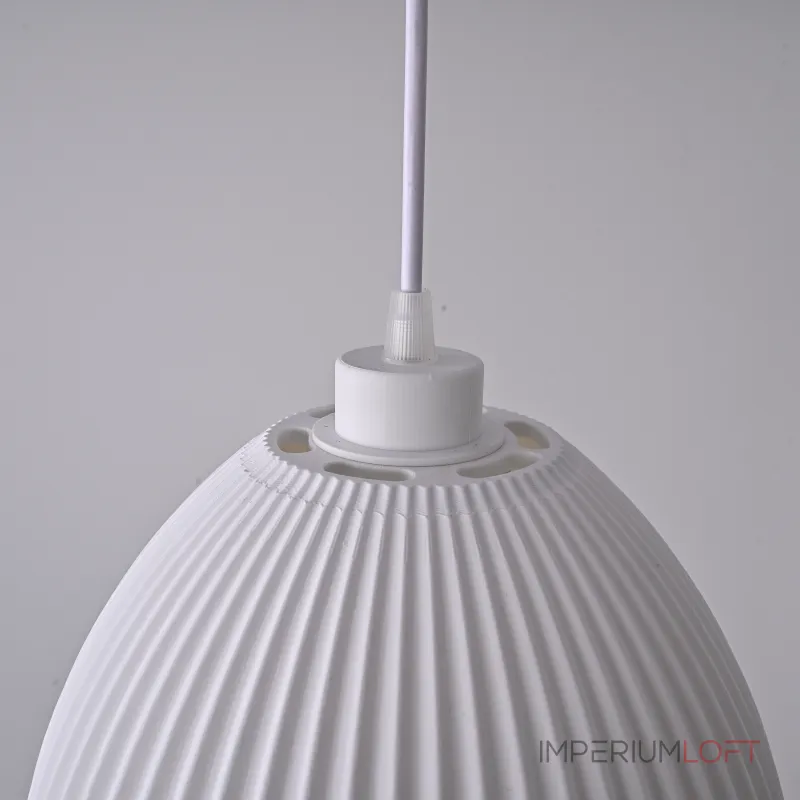 Подвесной светильник Ribbed Dome с рифлёным плафоном от Vinsa