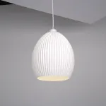 Подвесной светильник Ribbed Dome с рифлёным плафоном от Vinsa