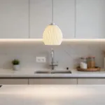 Подвесной светильник Ribbed Dome с рифлёным плафоном от Vinsa
