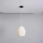 Подвесной светильник Ribbed Dome с рифлёным плафоном от Vinsa