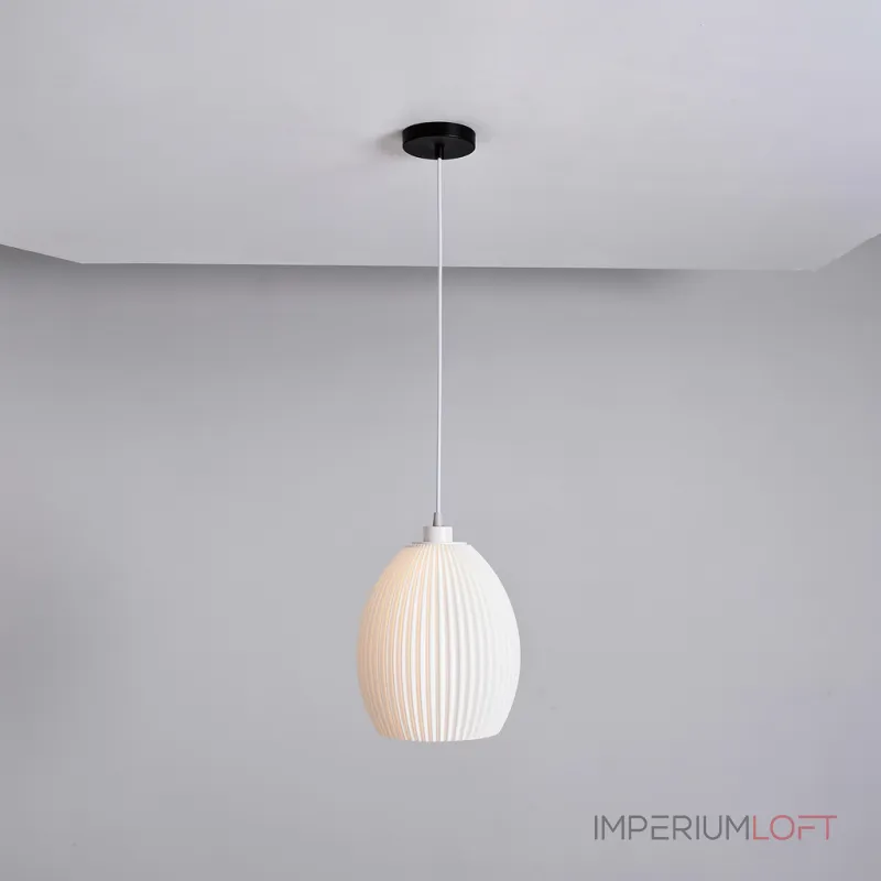 Подвесной светильник Ribbed Dome с рифлёным плафоном от Vinsa