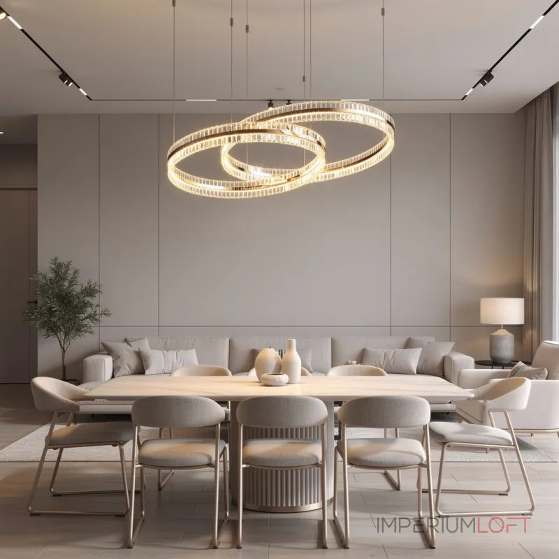 Подвесная люстра Saturno Not Baroncelli Suspension D100+D120 со стеклянным плафоном Подвесная люстра Saturno Not Baroncelli Suspension D100+D120 со стеклянным плафоном