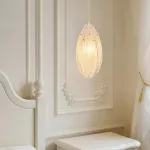 Люстра ENOR PETRA S c рифлеными стеклянными лепестками