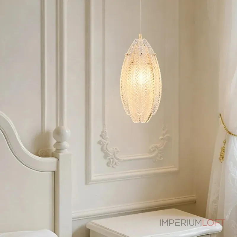 Люстра ENOR PETRA M c рифлеными стеклянными лепестками Люстра ENOR PETRA M c рифлеными стеклянными лепестками