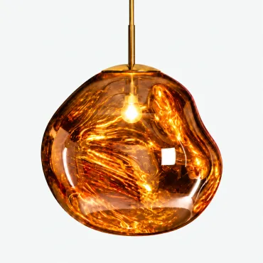 Подвесной светильник Tom Dixon Melt Pendant Gold Acryl D38