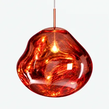 Подвесной светильник Tom Dixon Melt Pendant Copper Acryl D38