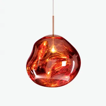 Подвесной светильник Tom Dixon Melt Pendant Copper Acryl D20