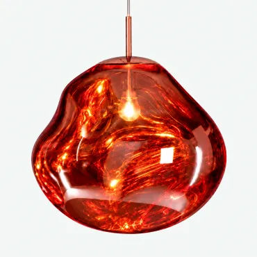 Подвесной светильник Tom Dixon Melt Pendant Copper Acryl D50