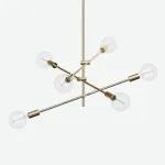 Люстра на штанге LF Studio Cliff Pendant 6 Bronze