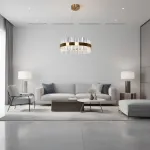 Подвесная люстра Saturno Not Baroncelli Suspension D40 со стеклянным плафоном