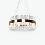 Подвесная люстра Saturno Not Baroncelli Suspension D40 со стеклянным плафоном