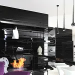 Подвесной светильник Falling Up Pendant Light Black с лаконичным плафоном