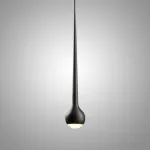 Подвесной светильник Falling Up Pendant Light Black с лаконичным плафоном