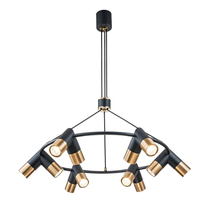 Подвесной светильник 11036/12P Black от ImperiumLoft