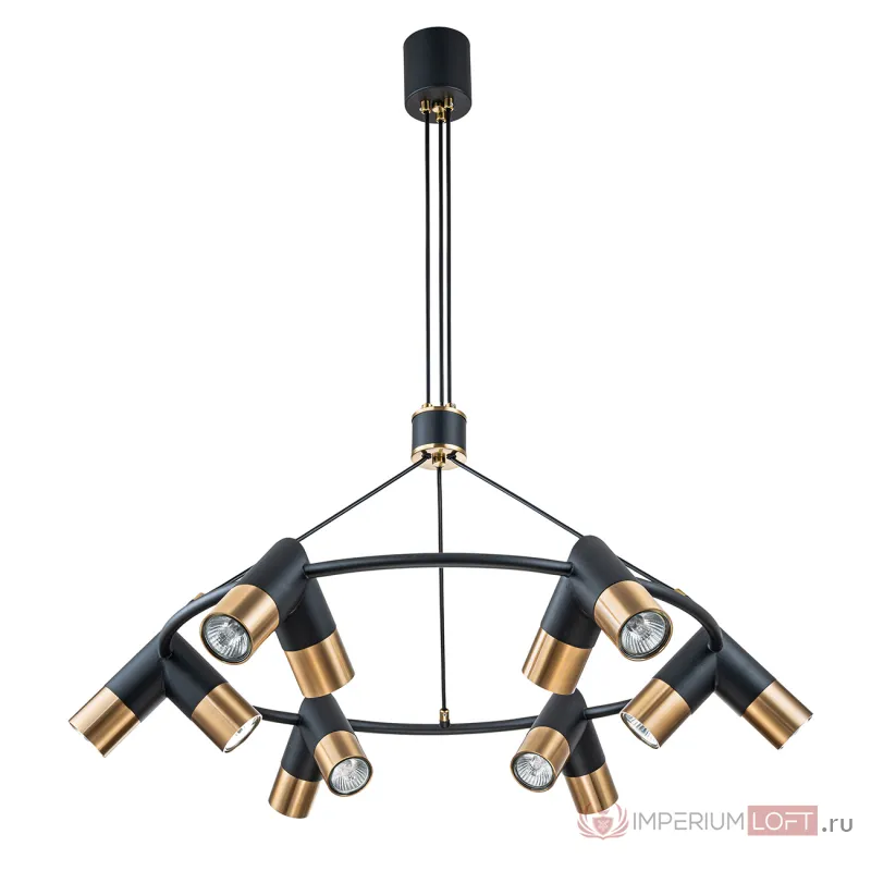 Подвесной светильник 11036/12P Black от ImperiumLoft