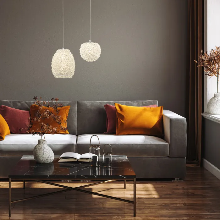 Подвесной светильник 12037/B/1P Chrome от ImperiumLoft