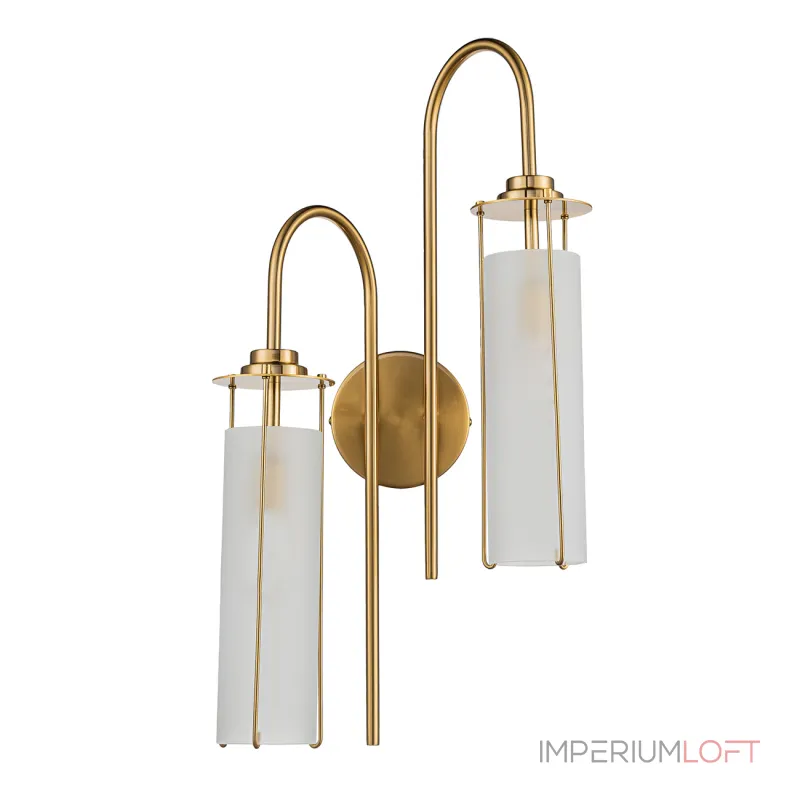 Настенный светильник 11038/2W Brass